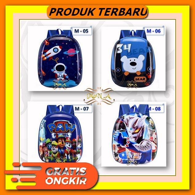 Promo Tas Roda Dorong Trolley Anak Tk Perempuan Motif Kuda Pony Pirang Glossy Timbul 3Res Import Tas