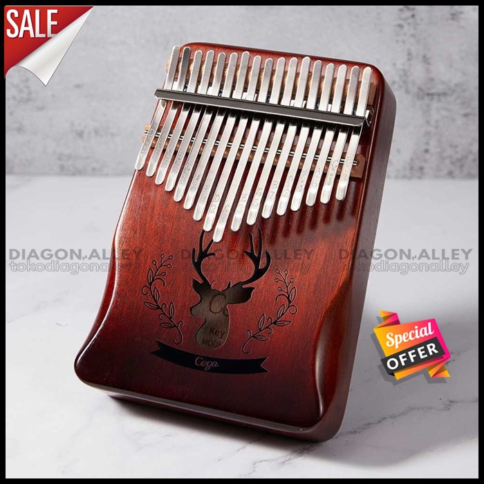 Kalimba Thumb Piano Alat Musik Musical Toys 17 Note Sound Elegan