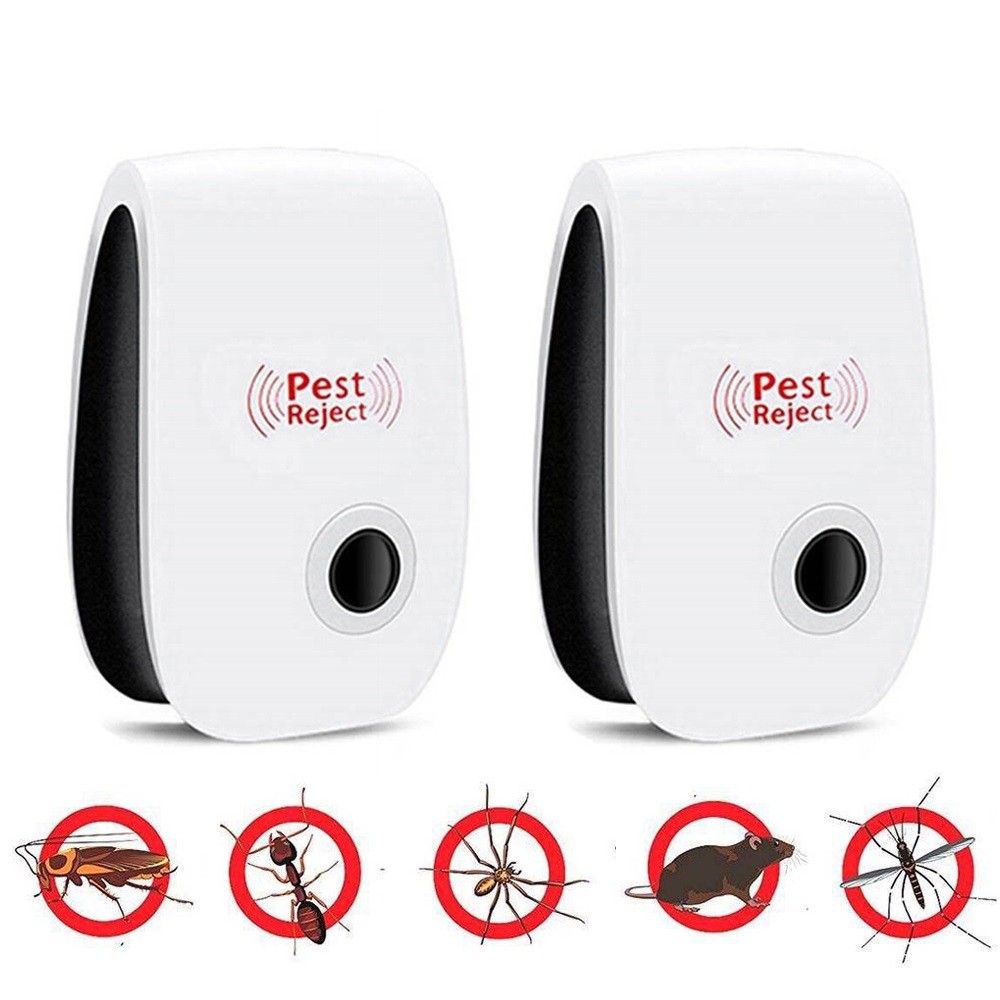 Elektronik Pest Reject Ultrasonic Alat Pembasmi Pengusir Serangga Nyamuk Tikus Lalat Kecoak-1