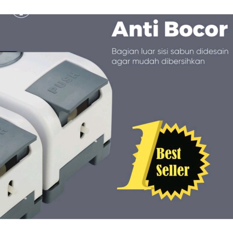 Dispenser Sabun Cair Single - Tempat Sabun Cair - Tempat Hand Sanitizer - Soap Dispenser