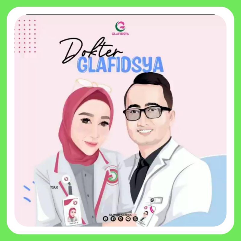 GLAFIDSYA SKIN BY DOKTER REZA GLADYS PAKET WHITENING GLOWING FLEK ACNE ACNE GLOW ORI RESELLER RESMI