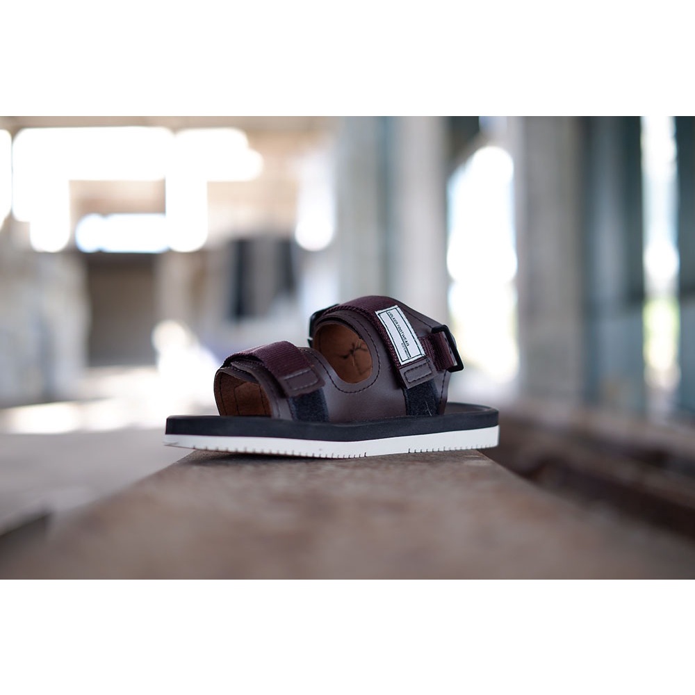 sandal casual volkerfootwear / sandal santai / cutterbrown