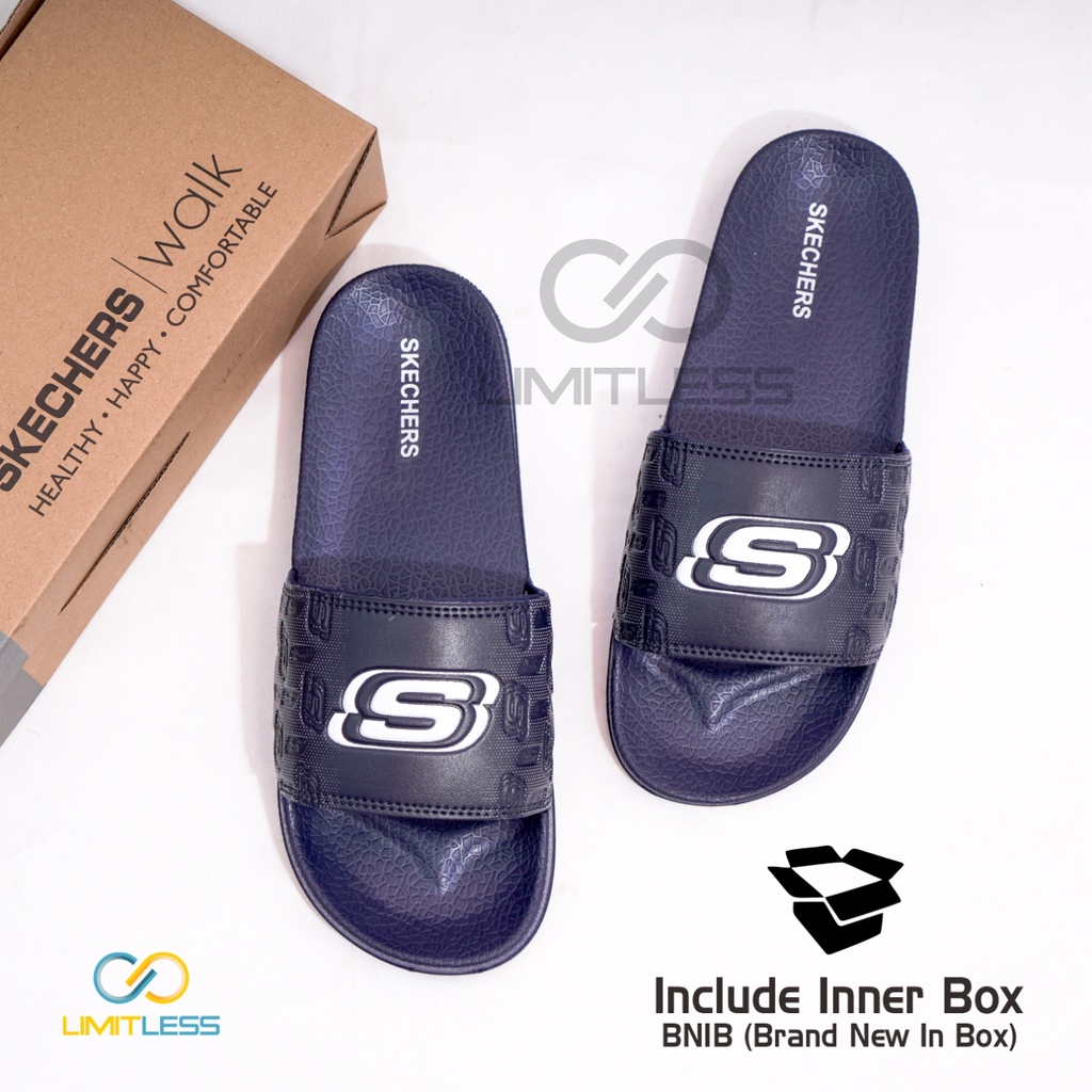 Zerolimit - Sandal Slip On Pria Casual Sendal Selop Cowok Keren Empuk Sandal Slide Pria Terbaru