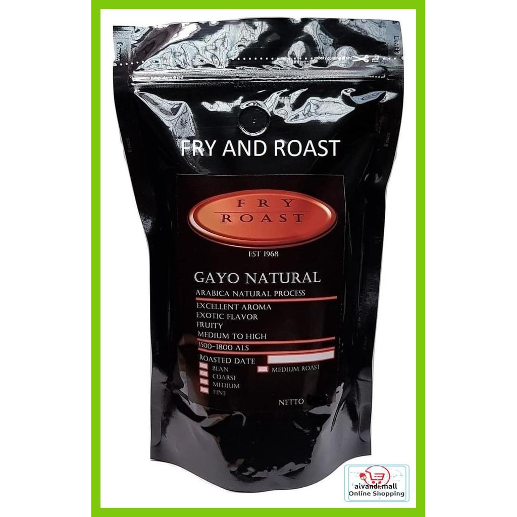 

57Ryr66- Kopi Arabika Gayo Natural Process 200 Gram Biji Dan Bubuk - Biji T7Tfhty-