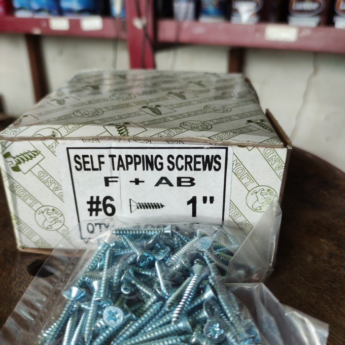 Sekrup Drei Kembang Kayu Berbagai Ukuran Dus