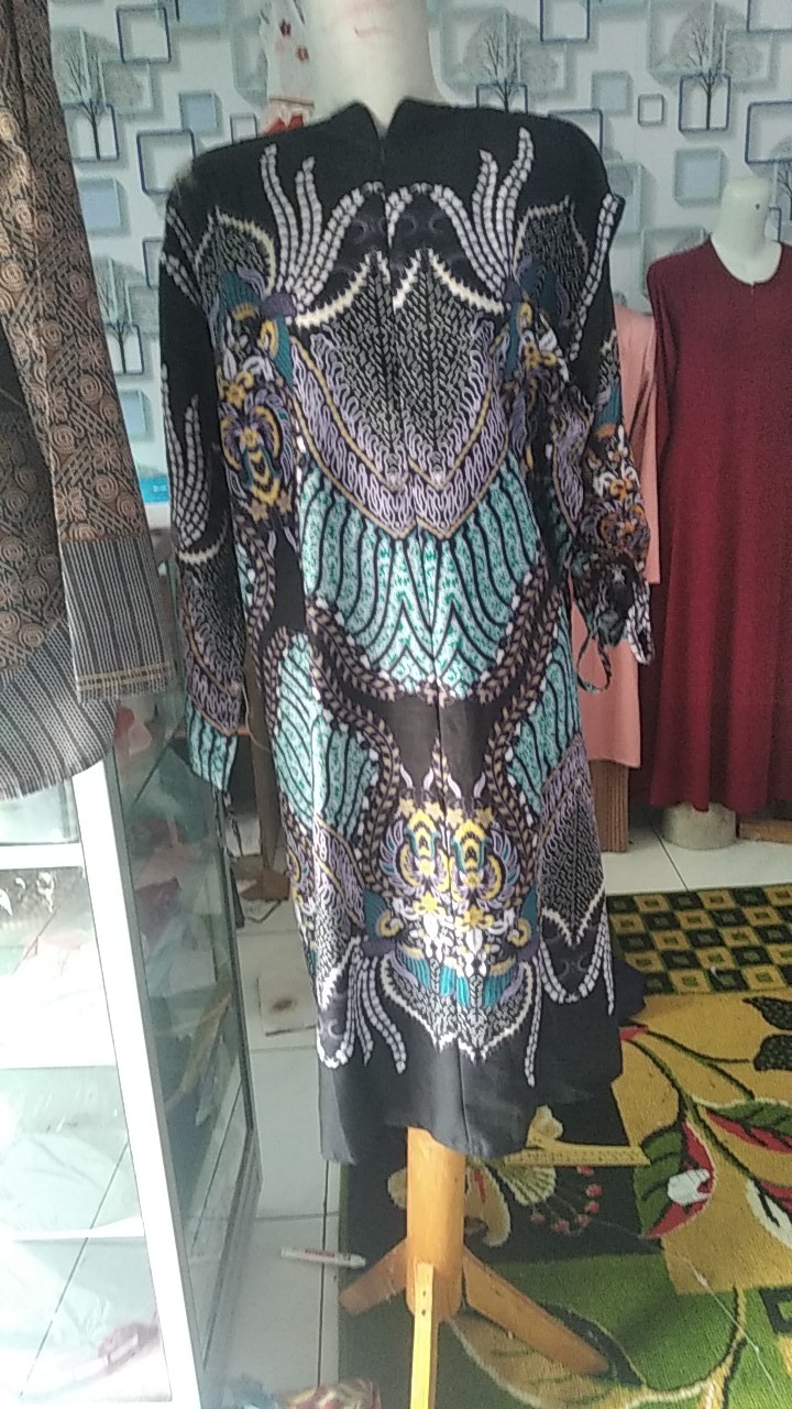 Batik Couple Keluarga Sania Ruffle Ori Ndoro Jowi Dnt Motif Madu Termurah Di Shopee