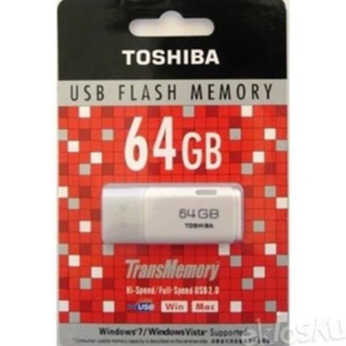 Dapatkan Toshiba Flashdisk 64 Gb / Fd 64G / Toshiba Fd Kw Ori