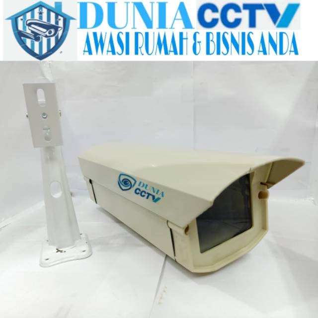 Rumah / Pelindung Housing Kamera Cctv Outdoor Type A.B Gratis Bracket