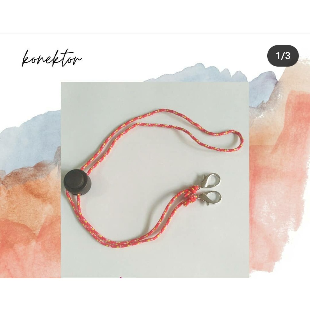 (1KG MUAT 260PCS) TALI STRAP KONEKTOR