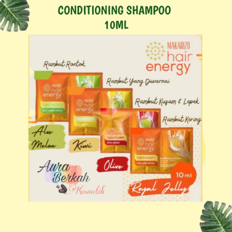 Makarizo Hair Energy shampoo /10ml / shampoo makarizo SACHET /makarizo shampoo