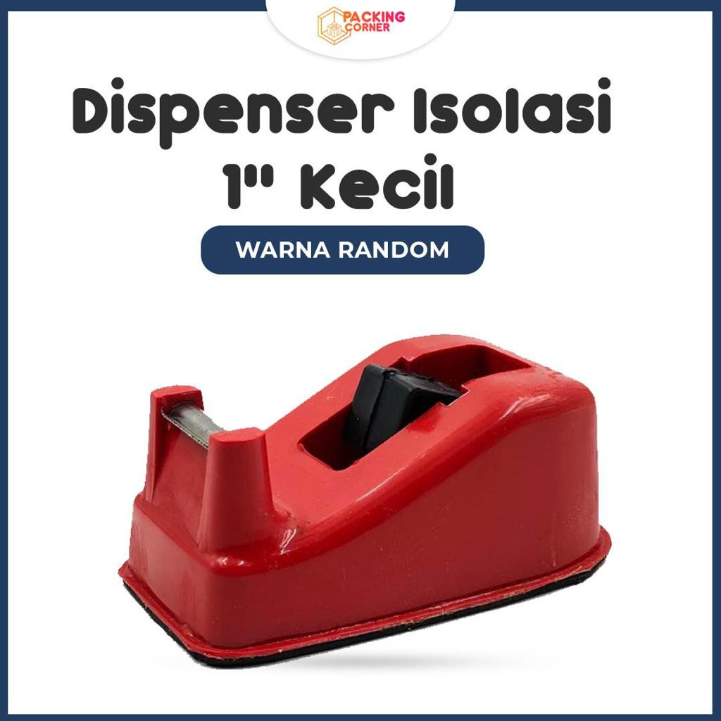 

Tape Dispenser Alat Potong Isolasi 12mm Tempat Solatip Duduk Kecil