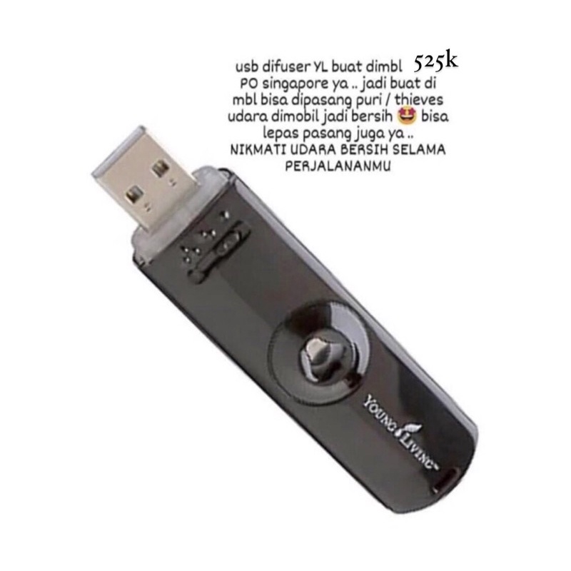 Usb diffuser mobil young living