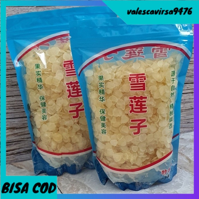 

⭐BISA COD⭐ Snow Lotus Seed /Xue Lian Zhi Grade A (500 Gram) Honey Locust Collagen