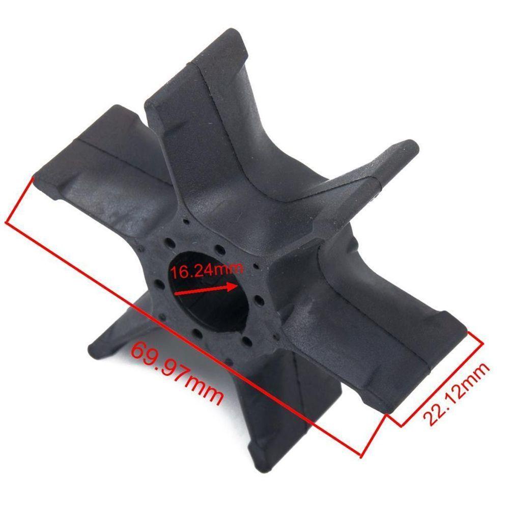 Impeller Populer New Hitam Retrofit Marine Boat Plastik Untuk Yamaha 6F5-44352-00