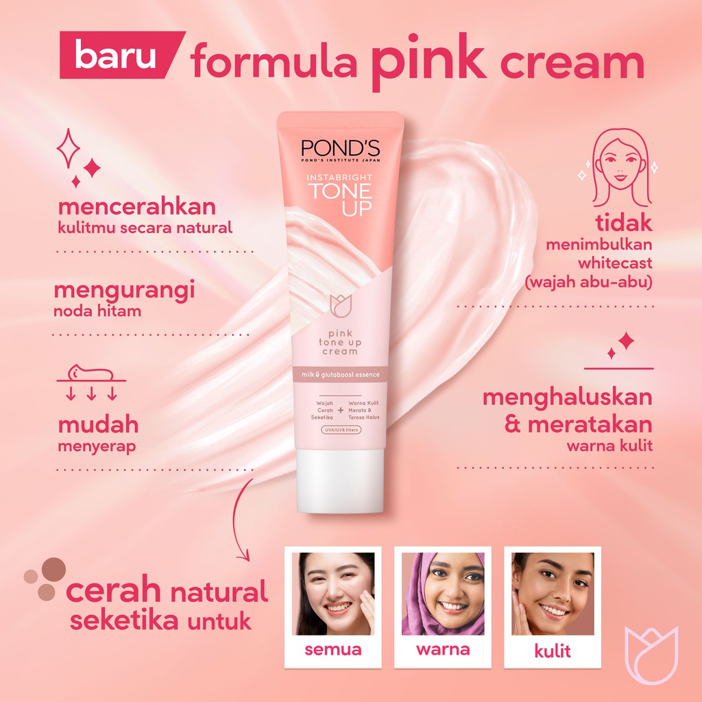 Pond's Instabright Tone Up Cream 20 gr