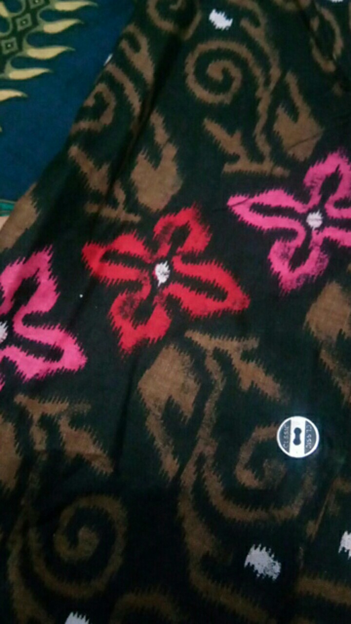 Batik Wanita Asj Sa Hrb026 Kenongo Kemeja Tosca Pendek