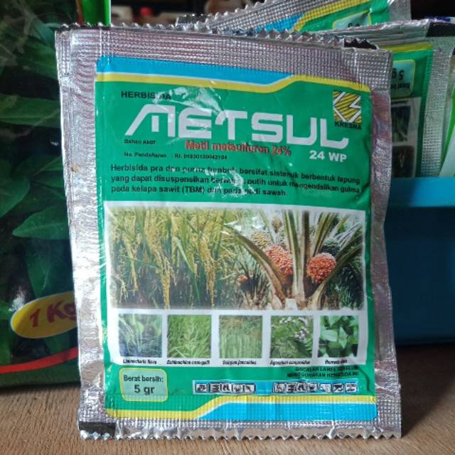 METSUL 24WP saset  HERBISIDA