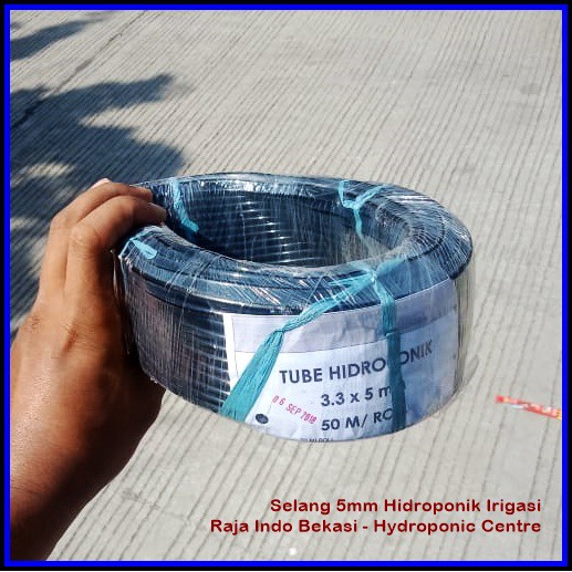 50 Meter Selang 5MM 1 Rol Selang Hidroponik Hydroponic Fertigasi Hose 5 Mm Pe 50 M Bukan Hdpe Kaku