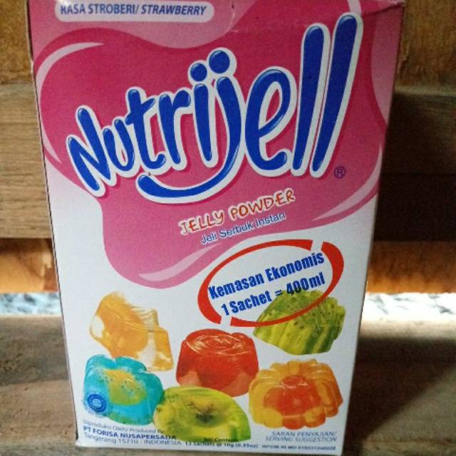 

Nutrijell stroberi 10 gr