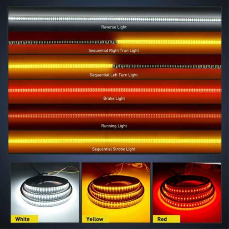 Cre Lampu Strip LED 60 &quot;Multifungsi Untuk Stop Lamp Dan Sein Mobil