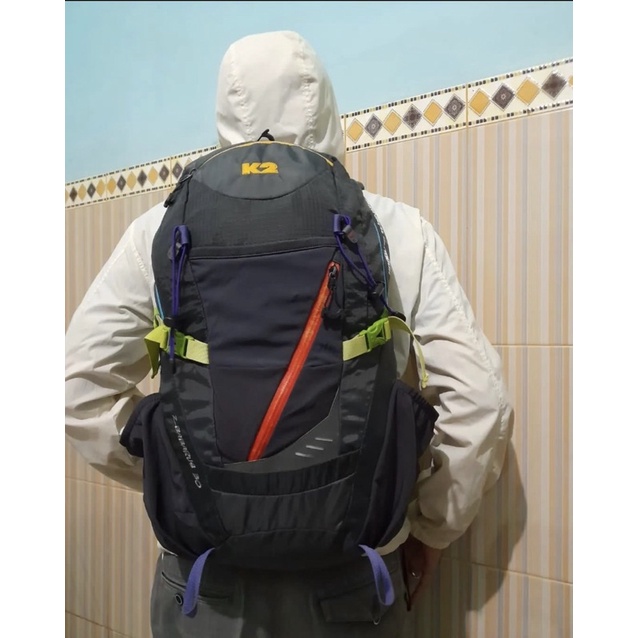 tas daypack merk K2 bekas original