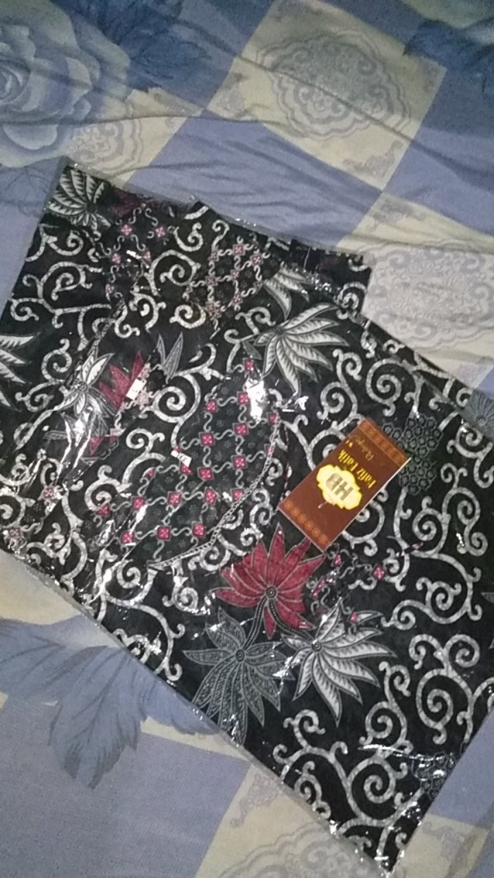 Batik Couple Keluarga Sania Ruffle Ori Ndoro Jowi Dnt Kembang Langit