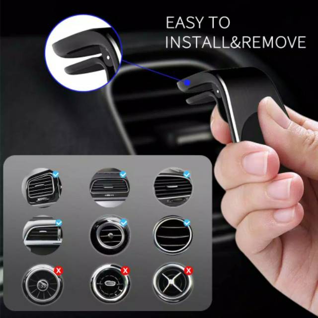 Magnetic Car Phone Holder L in Car Mobil/ CAR HOLDER F3