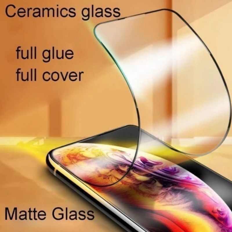 Redmi 10A / 10C / 9 / 9A  / 9C Anti Gores Ceramic Matte Screen Guard Protector TPU Flexible Anti Gores Anti Minyak