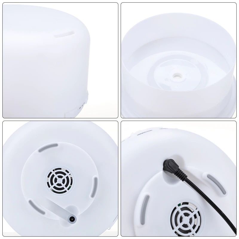 600ML Humidifier Diffuser Air Purifier Aromaterapy Essential oil Difuser + Remote+Free 2 Oil Essential