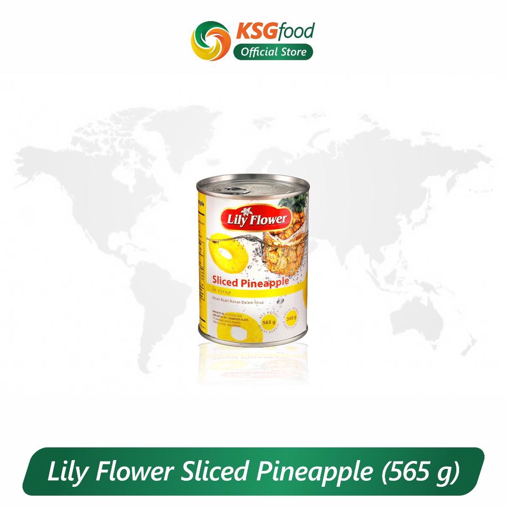 

LILY FLOWER SLICED PINEAPPLE (565 GR)