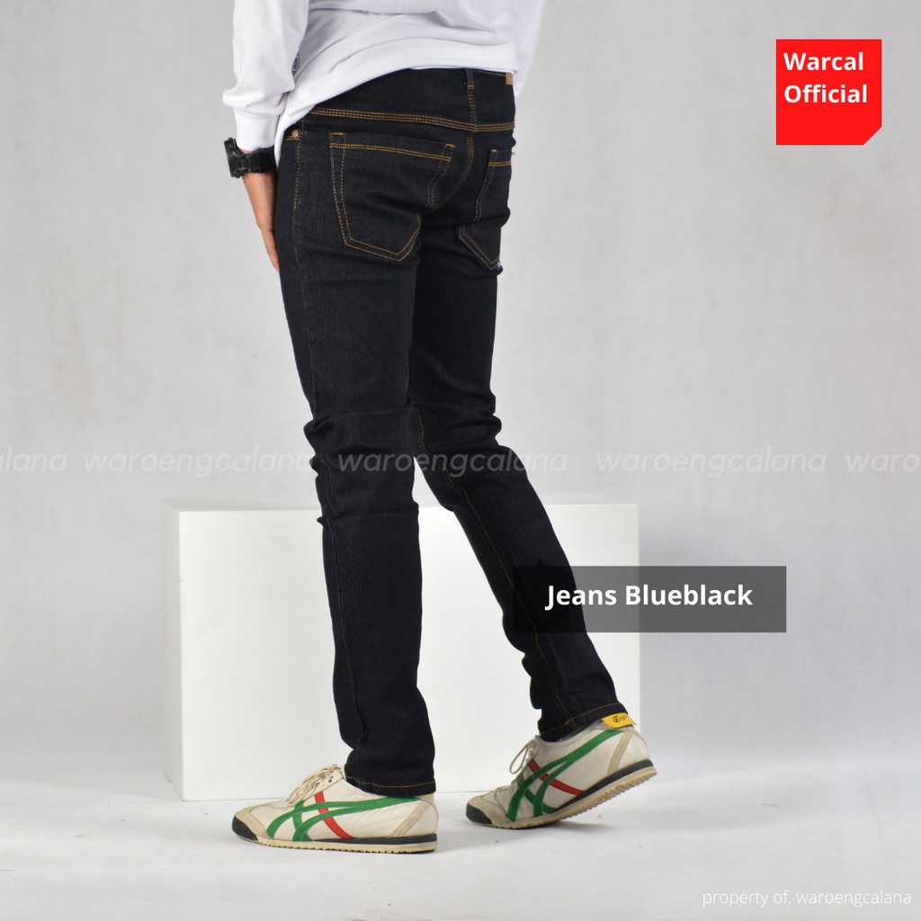 In One Celana Jeans Panjang Blueblack