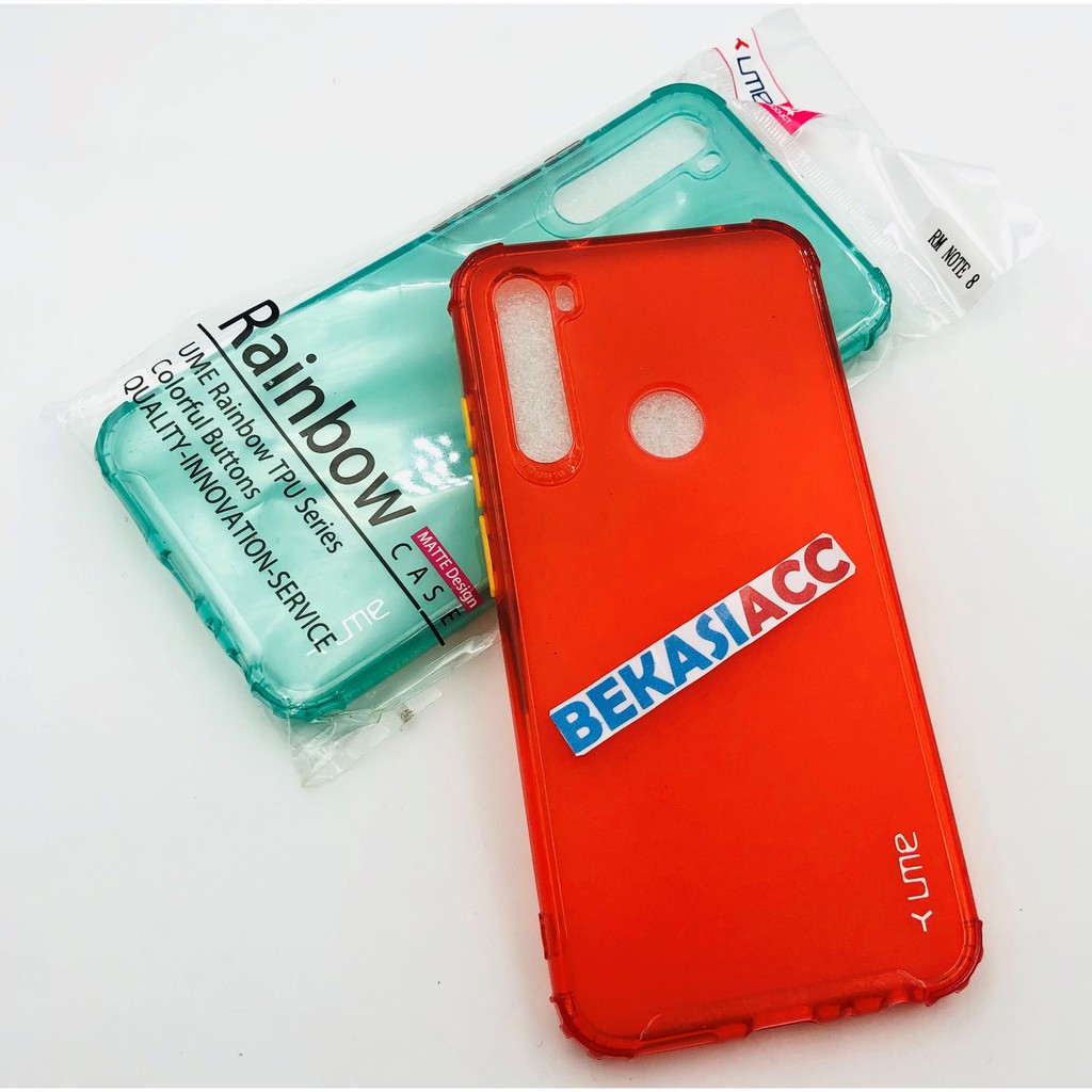 SILIKON XIAOMI REDMI NOTE 8 / SOFT CASE REDMI NOTE 8 UME RAINBOW