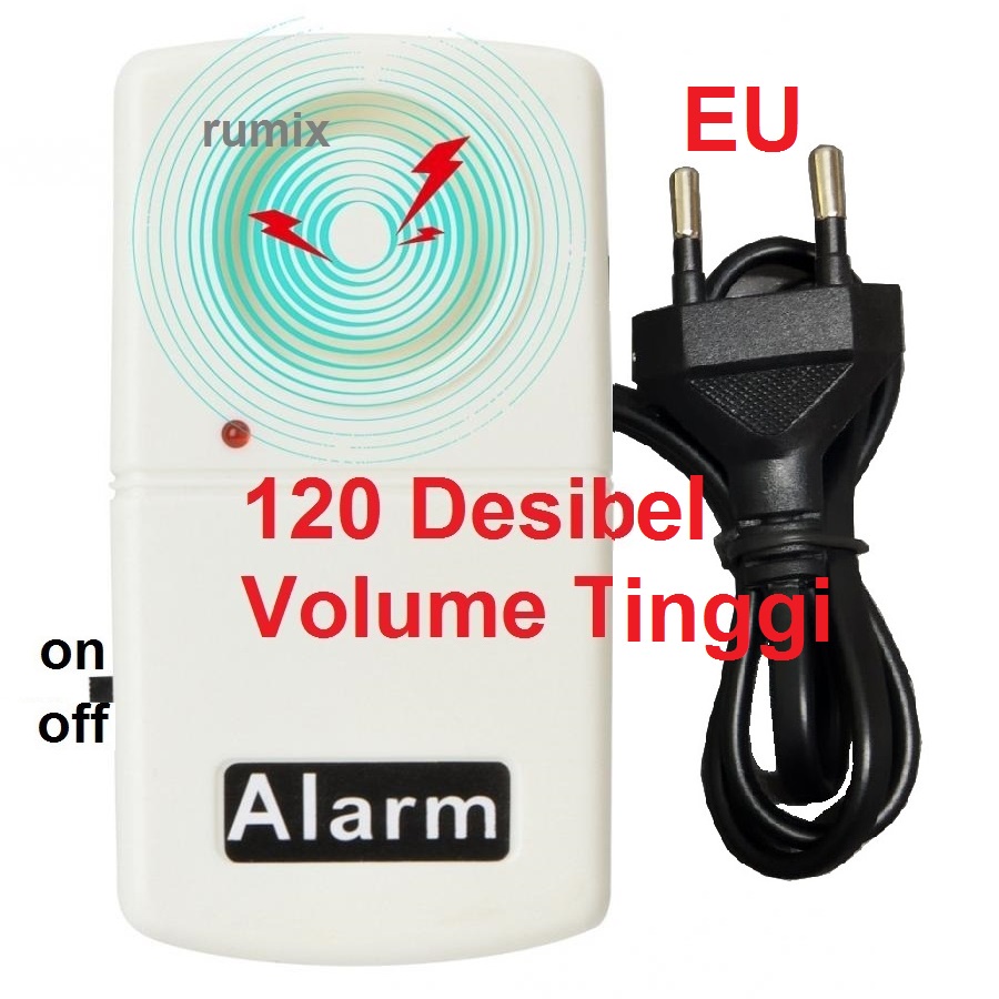 Power Failure Alarm Sensor Listrik Alarm Mati Padam PLN Putus Electric Emergency 120DB Volume Tinggi