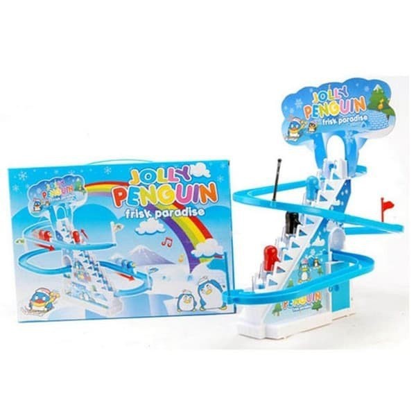 MWN.TOYS Mainan Track Jolly Peguin Tangga Frisk Paradise No.587-2