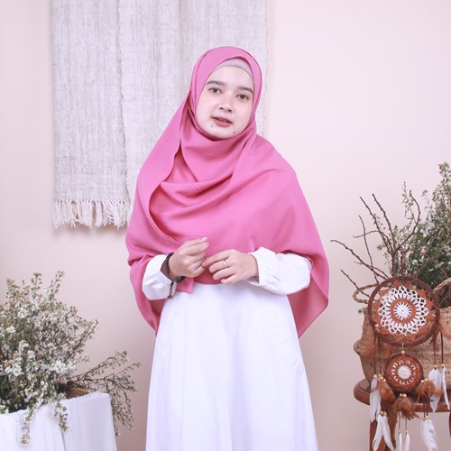 Pashmina Diamond Premium 180 X 75 Bahan Diamond Crepe-Ungu