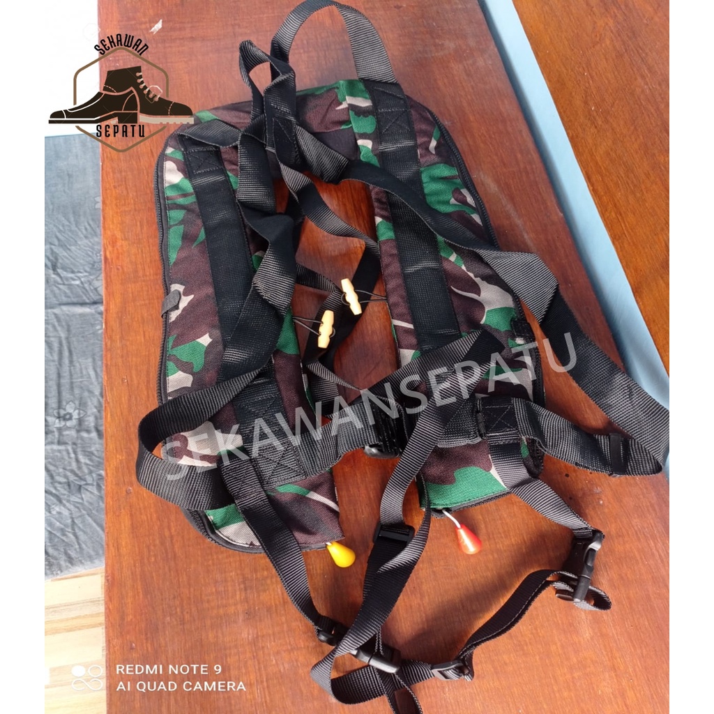 Inflatable Life Jacket Pelampung Gas Co2 Original Jatah TNI