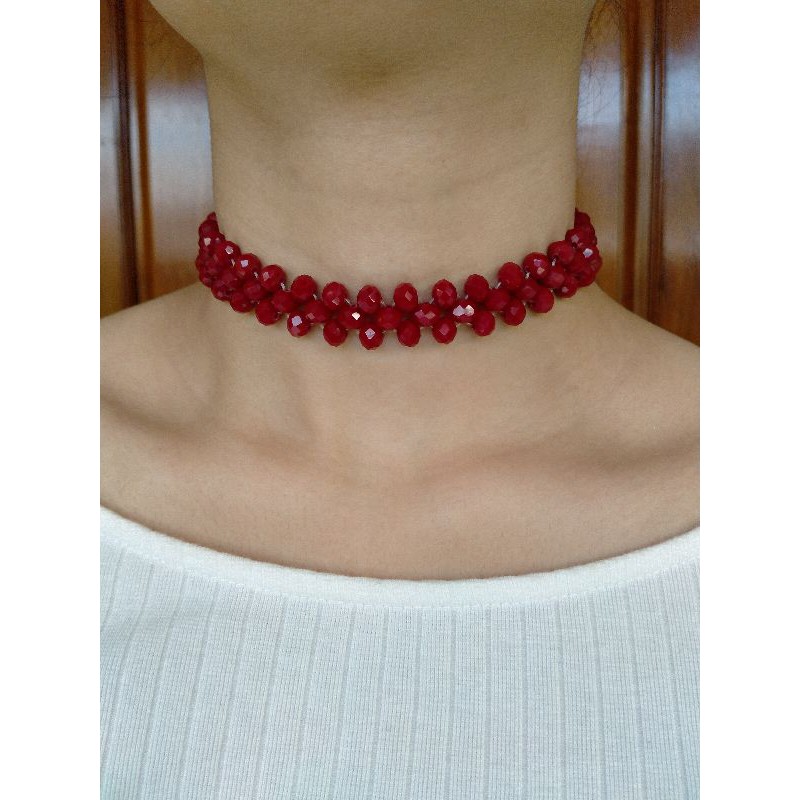 Crystal Doff Choker Cenora