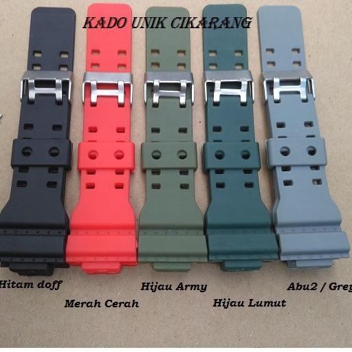 Sekarang Ada Tali Strap G-Shock GA-100 GA-110 GA-120 GA-200 GAC-100 GD-100 GDF-100 GW-8900 GLS-100 GA-700 Polos Murah