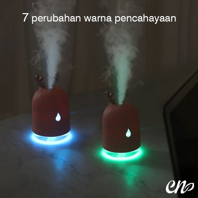 [endear]100% ORI cute Bear Humidifier 220ML Essential Oil Diffuser Aroma Terapi Pengharum Ruangan-3