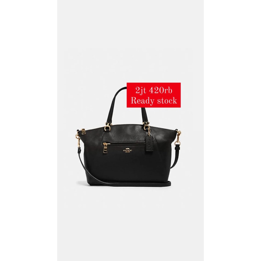 Coach Prairie Satchel Bag Black