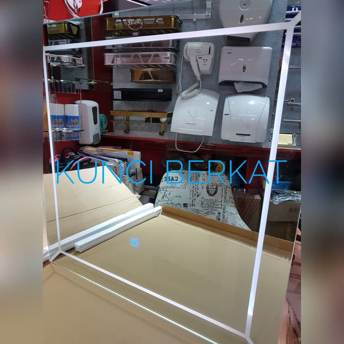 Cermin/Kaca/Mirror + LED/Kaca Lampu