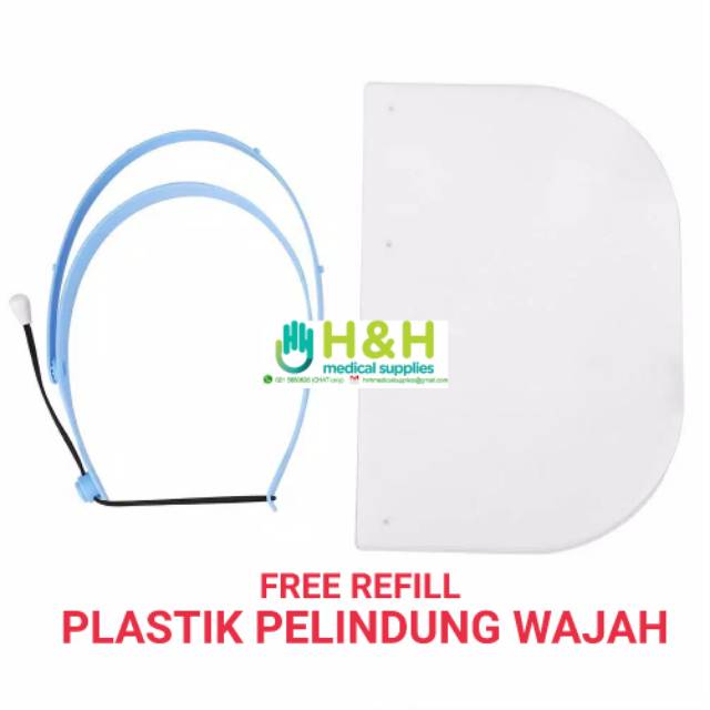 Face Shield / Dental Protective Mask / Masker Pelindung Wajah / Face shield Pelindung wajah / Faceshield Protective Mask / Fesild Pelindung Wajah