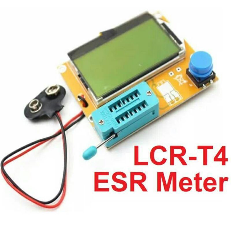 ESR Meter Transistor Tester Digital RCD LCR T4 Led Mosfet Dioda Triode Elco PCB