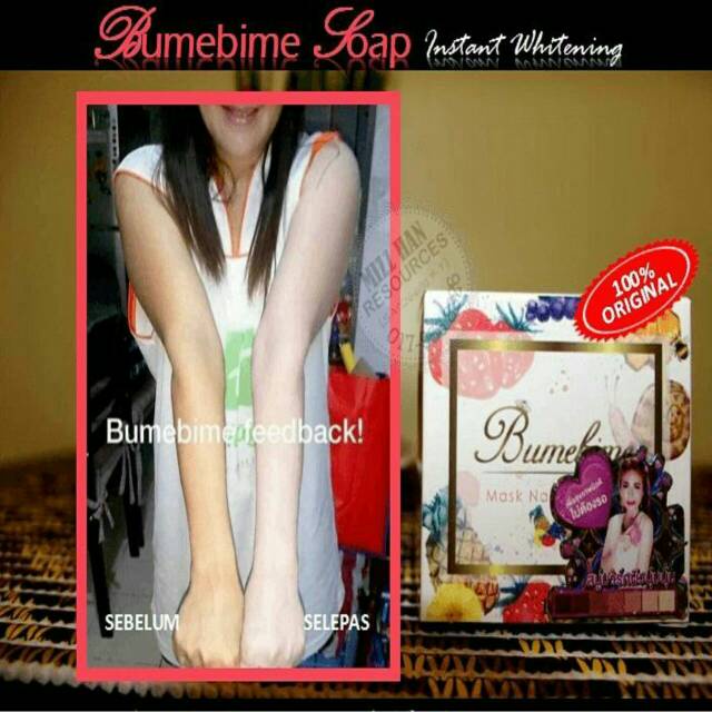 [100%  Asli] Sabun Bumebime Soap  Original Thailand Sabun Pemutih Tubuh Kaki Tangan