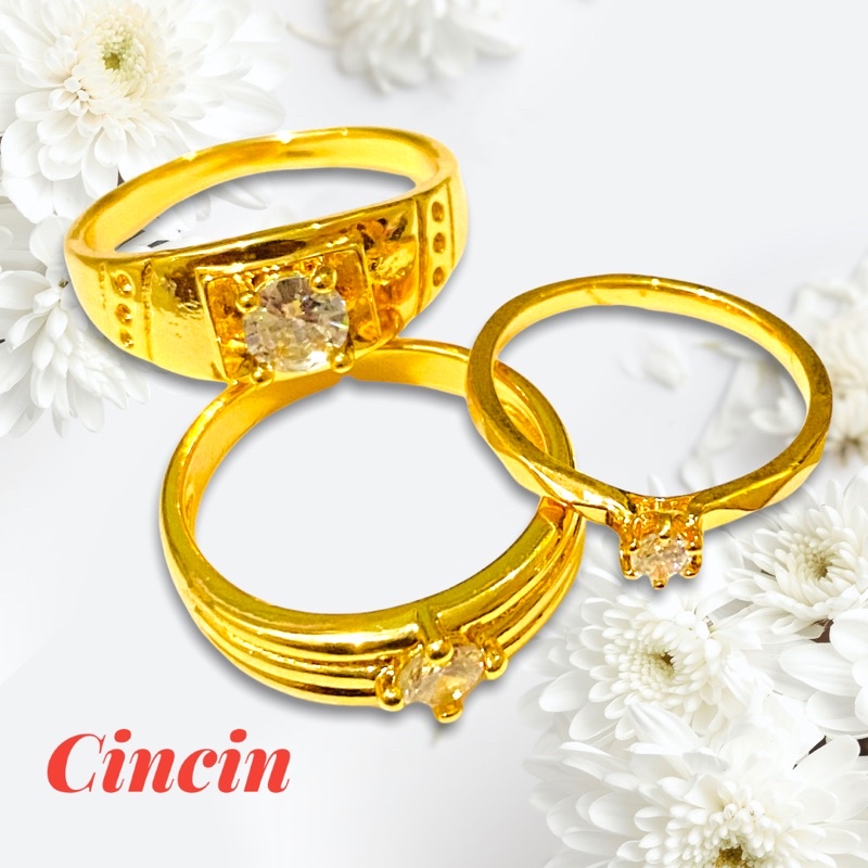 cincin tunangan // cincin couple//cincin soliter//cincin ring//cincin permata//cincin soulmate