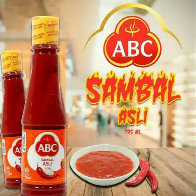 

Saus sambel asli ABC 135 ml