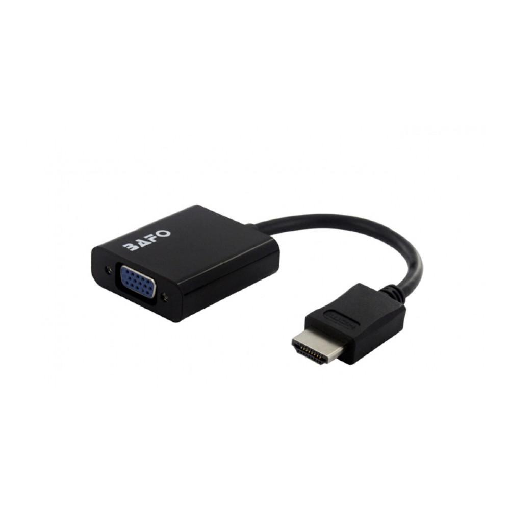 BAFO BF-3369 HDMI to VGA + Audio Cable Adapter