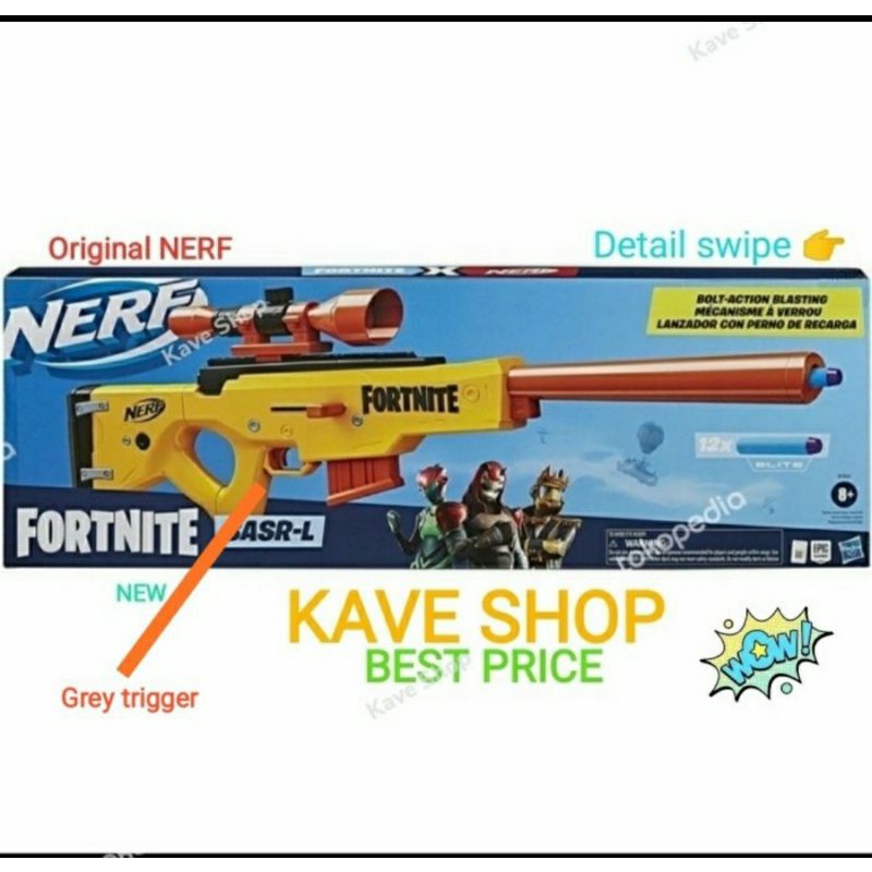 Jual NERF Fortnite BASR-L / BASRL Bolt 