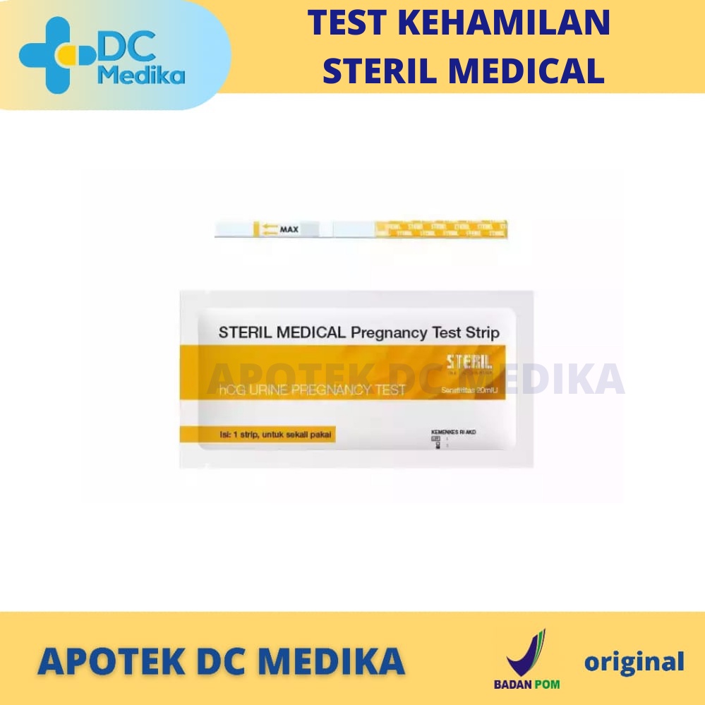 STERIL / TESPEK / TEST KEHAMILAN / STRIP / TEST PACK / PREGNANCY TEST / PROMIL / PROGRAM HAMIL / CEK KEHAMILAN