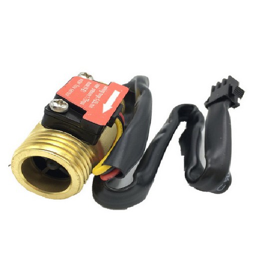 Full Copper Water Flow Sensor 1.75Mpa G1/2 1-25L/Min